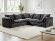 Solaya Sofa Black Large Corner