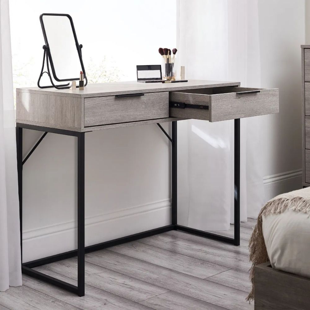 Bali Dressing Table Grey Oak