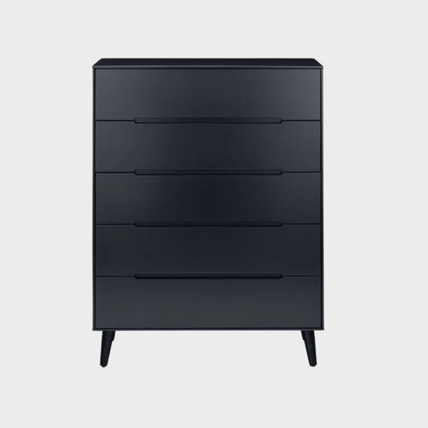 Alicia Chest 5 Drawer Anthracite