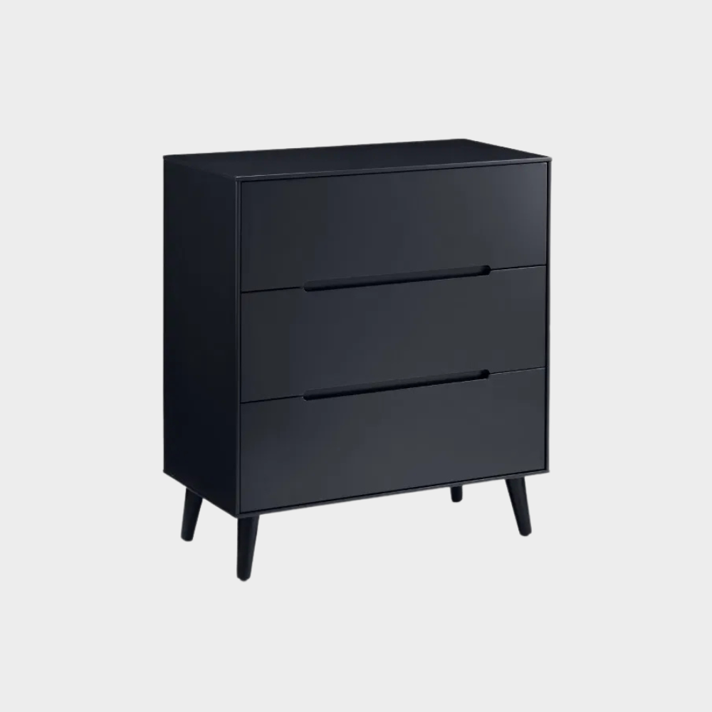 Alicia Chest 3 Drawer Anthracite