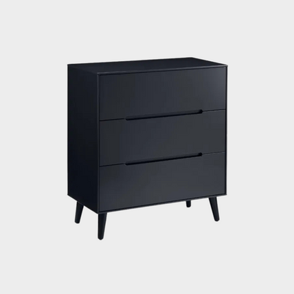 Alicia Chest 3 Drawer Anthracite