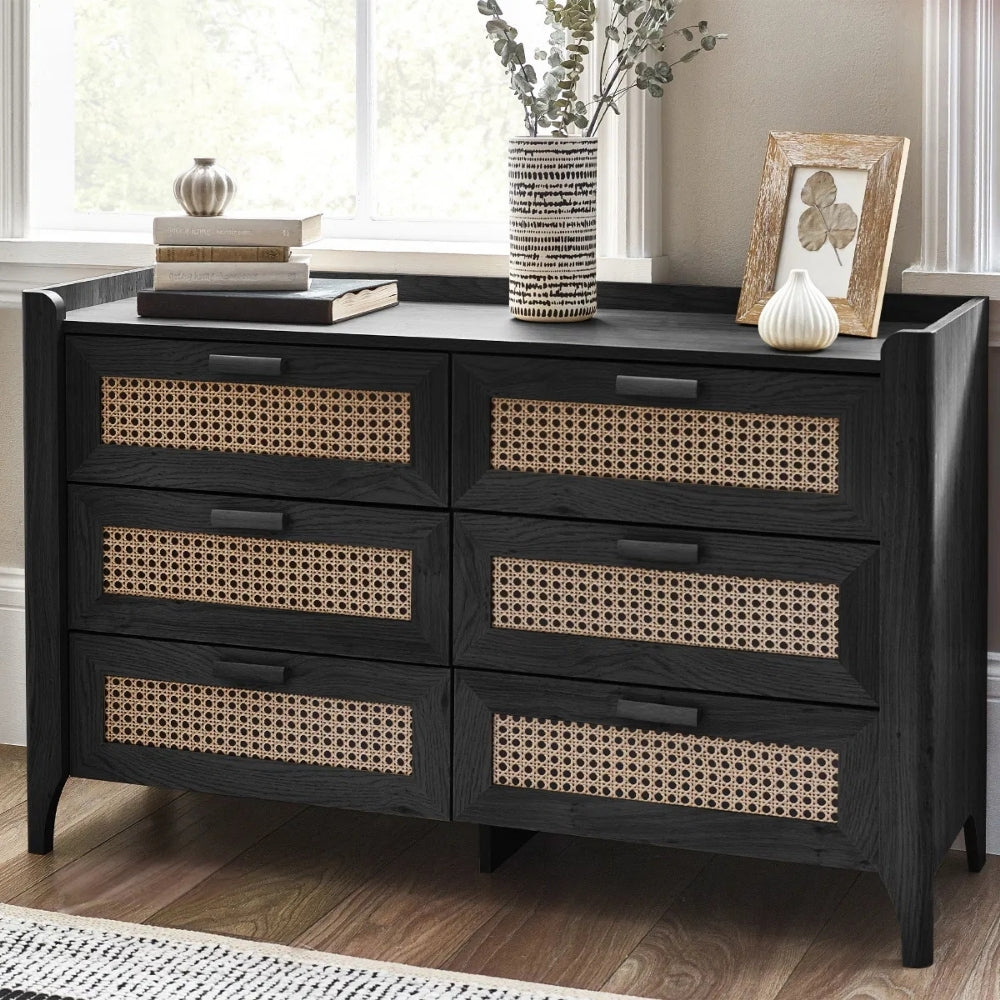 Sunny Chest 6 Drawer Black