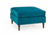 Harper Sofa Plush Teal Footstool