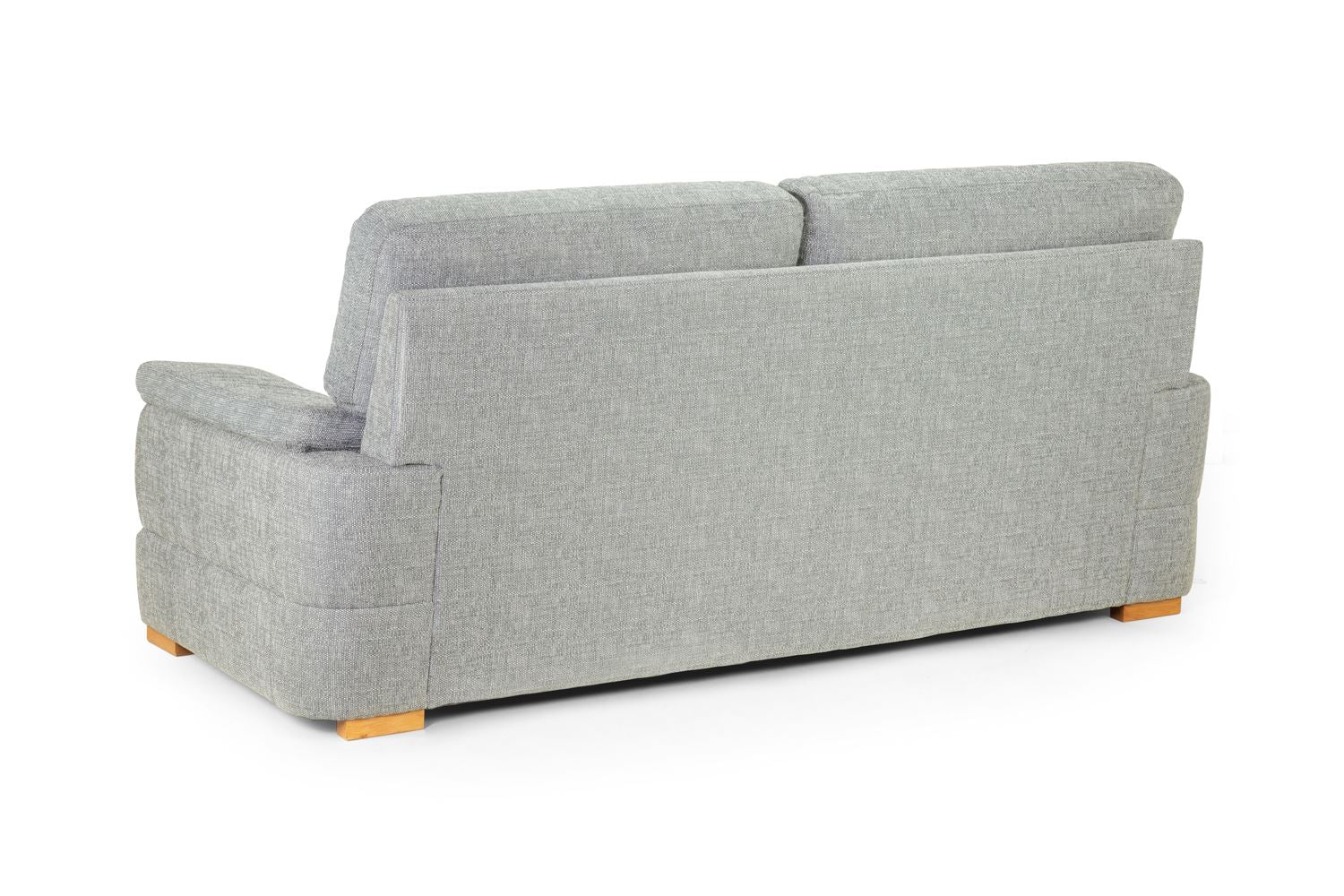 Bento Sofa Silver 3 Seater