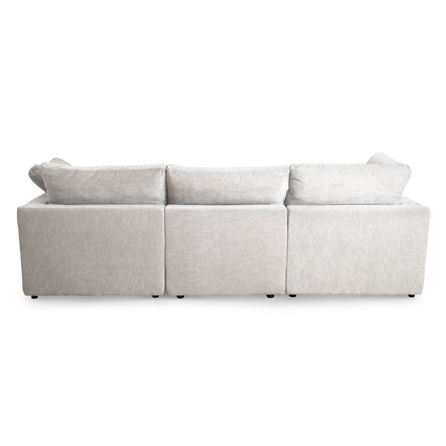 Lotus Feather Sofa Beige Modular Corner