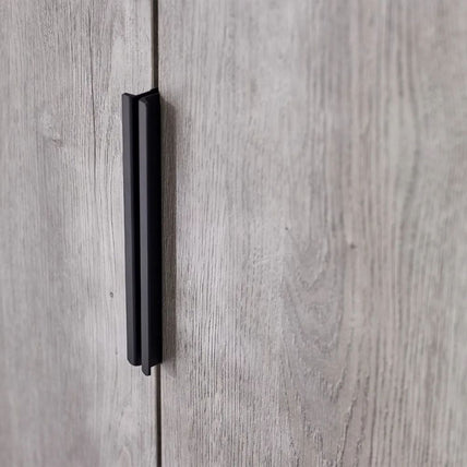 Bali Wardrobe 2 Door 1 Drawer Grey Oak