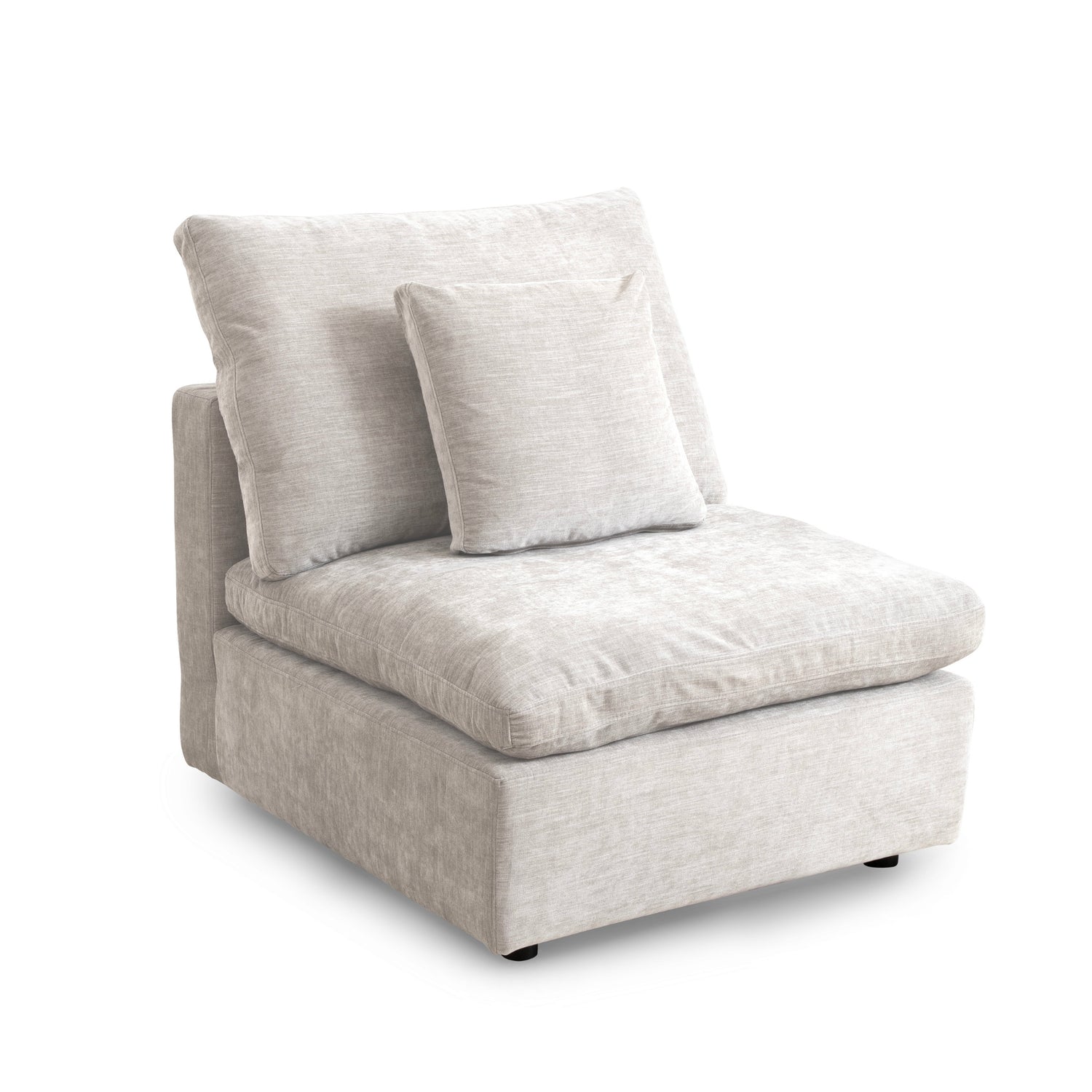 Lotus Feather Sofa Beige Modular Corner