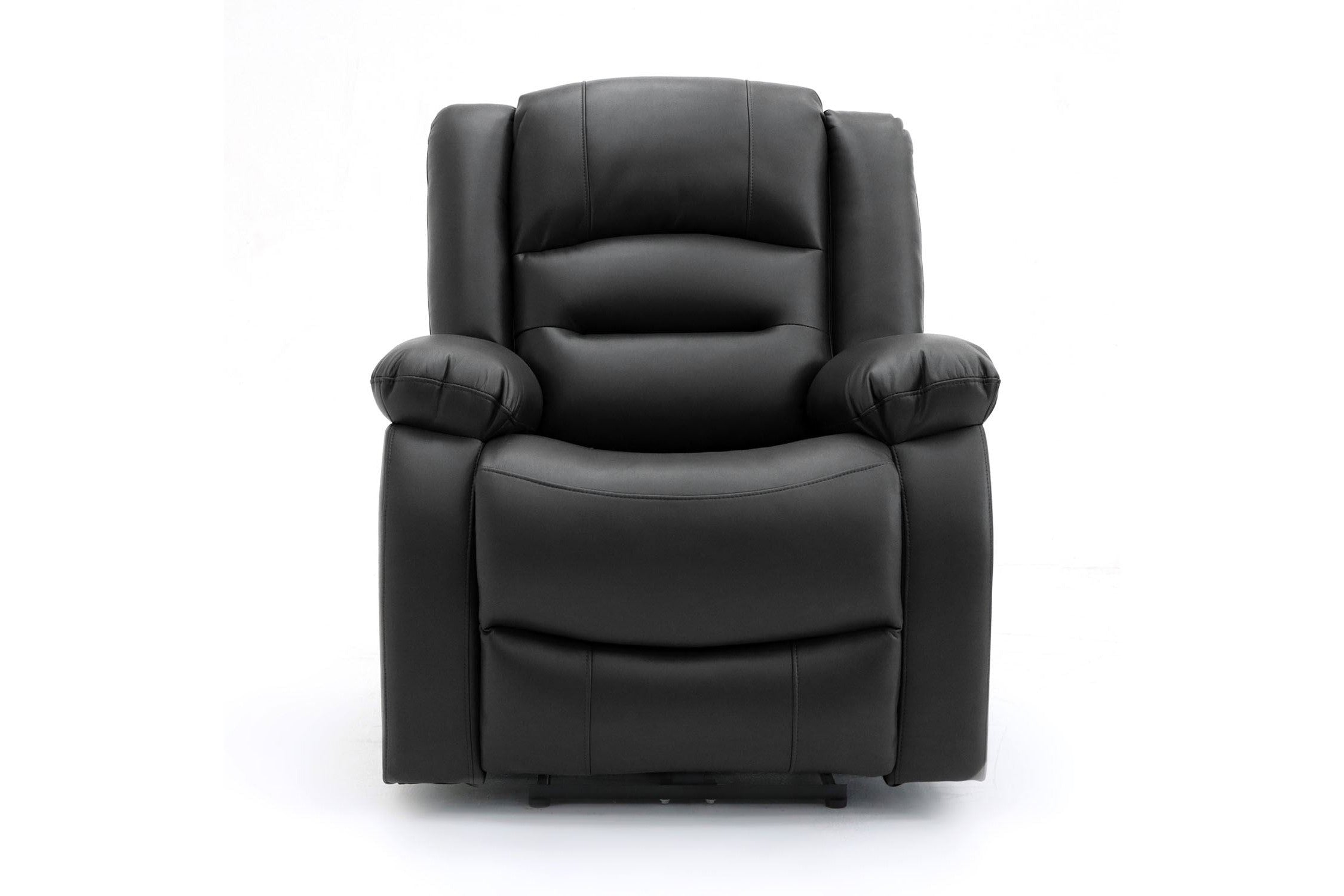 Alva Electric Recliner Sofa Black Armchair