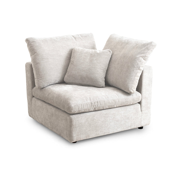 Lotus Feather Sofa Beige Modular Corner