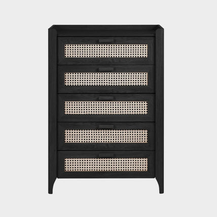 Sunny Chest 5 Drawer Black