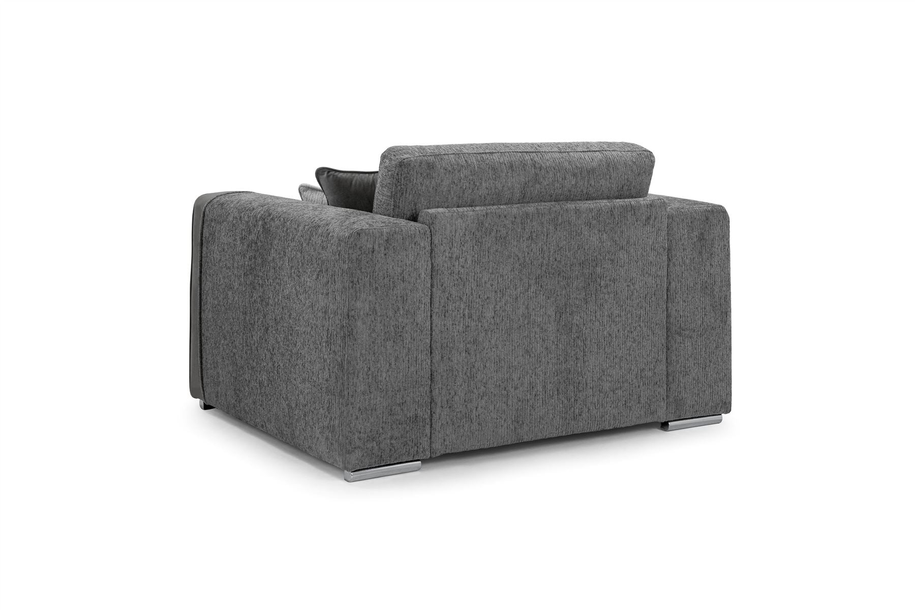 Naples Sofa Grey Armchair