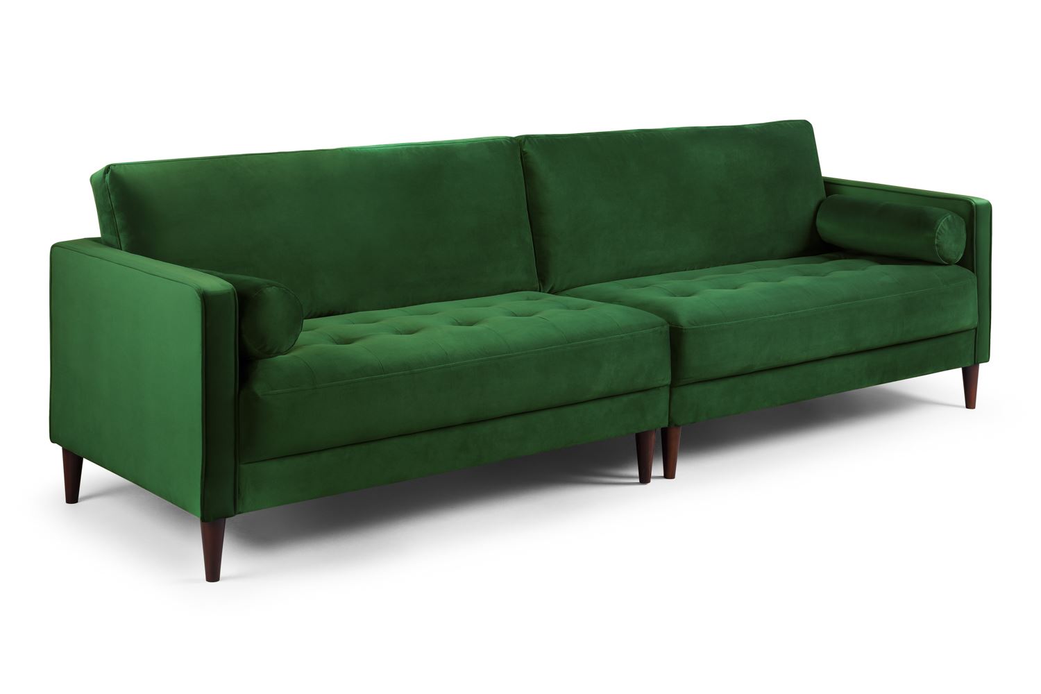 Harper Sofa Plush Green 4 Seater