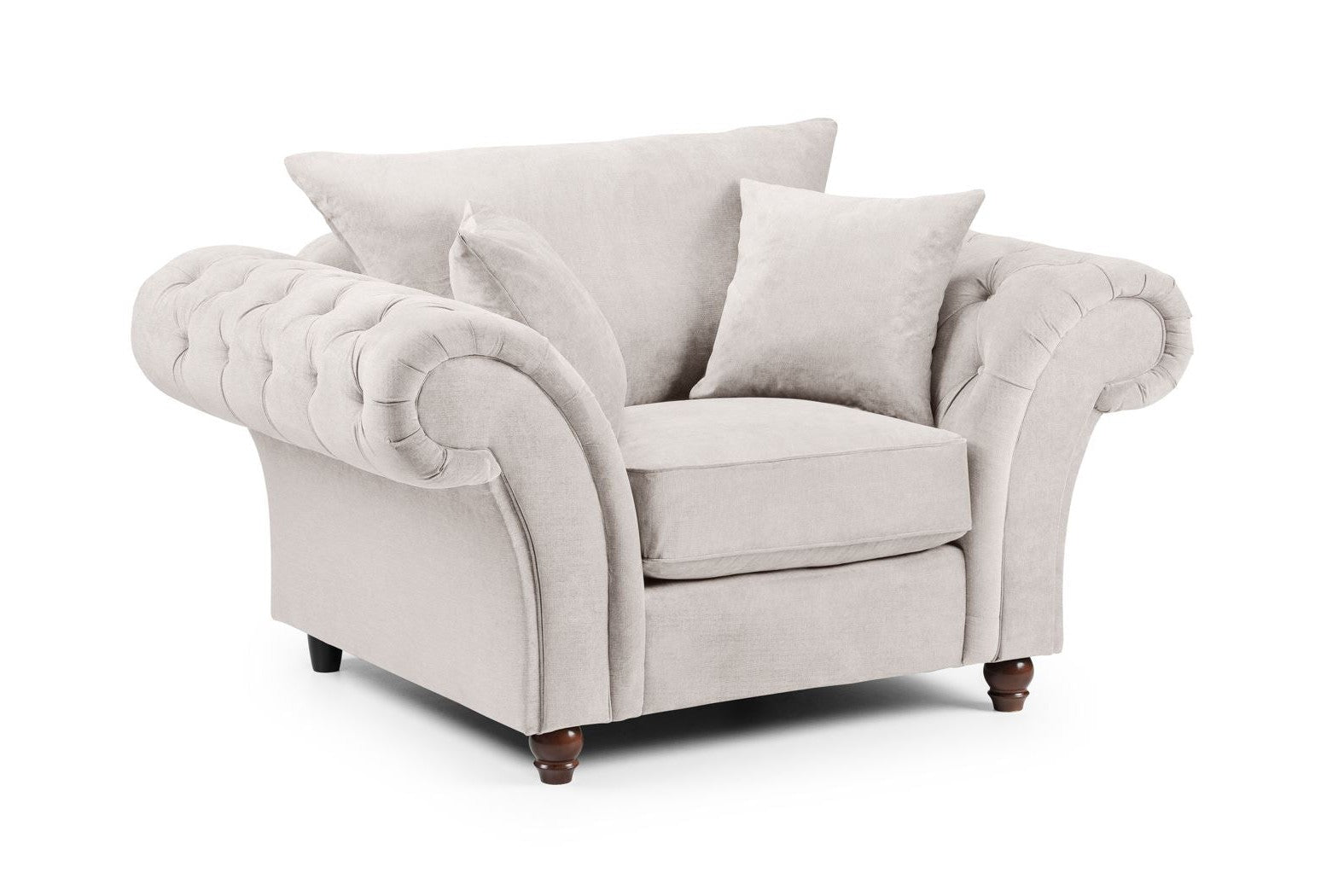 Windsor Fullback Sofa Stone Armchair