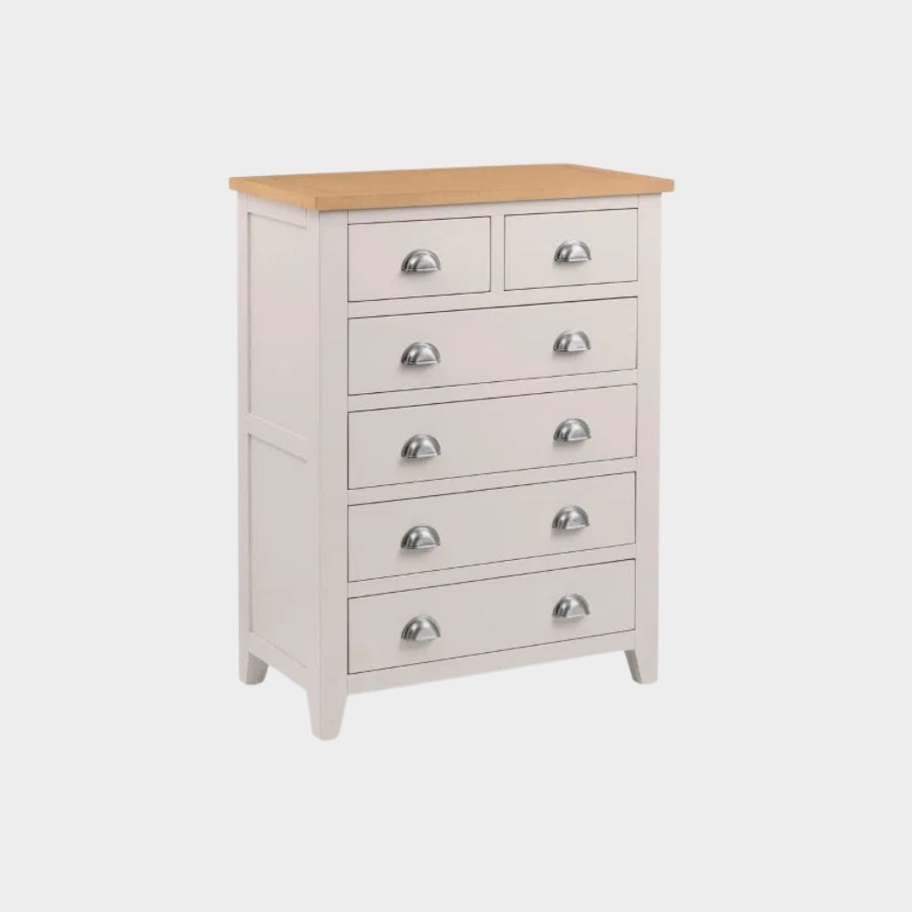 Richmond Chest 4+2 Drawer Elephant Grey
