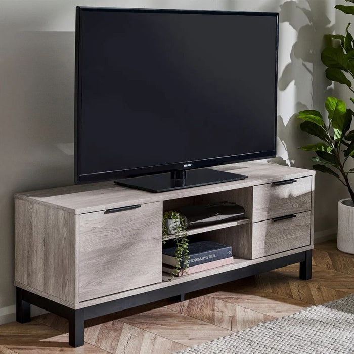 Bali TV Unit Grey Oak