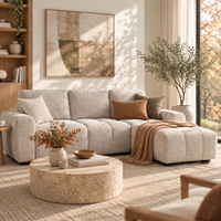 Lora Sofa Bed Mushroom Right Hand Facing Corner