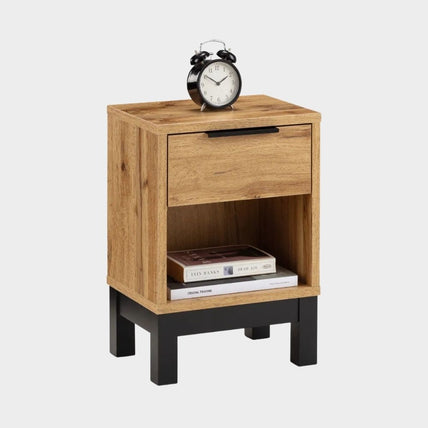 Bali Bedside 1 Drawer Oak