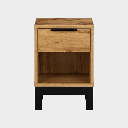 Bali Bedside 1 Drawer Oak