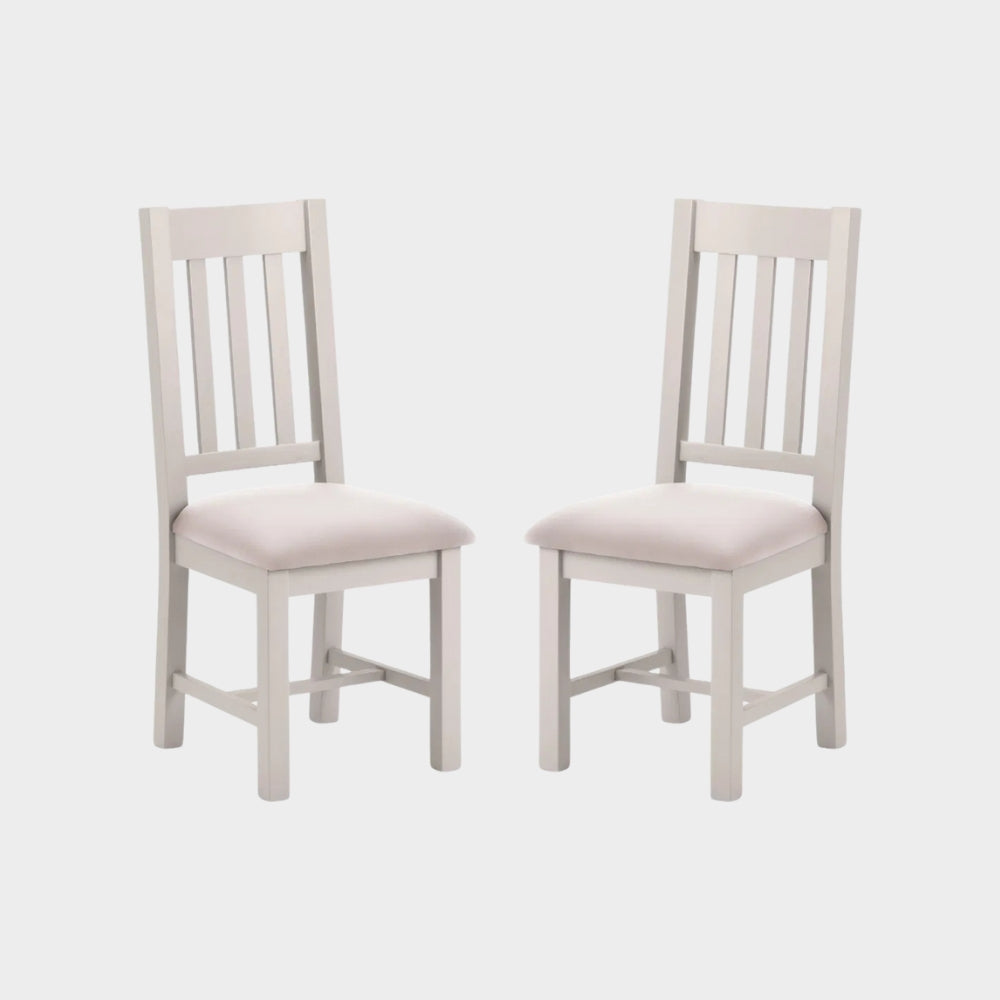 Richmond Set of 2 Dining Chairs Elephant Grey