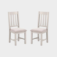 Richmond Set of 2 Dining Chairs Elephant Grey