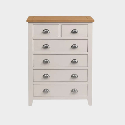 Richmond Chest 4+2 Drawer Elephant Grey