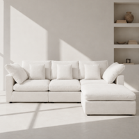 Lotus Feather Sofa Stone Modular Corner