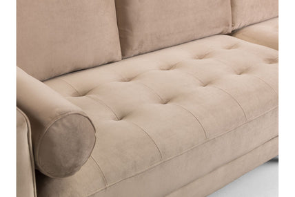 Harper Sofa Plush Beige 3 Seater