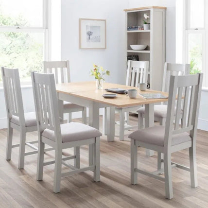 Richmond Set of 2 Dining Chairs Elephant Grey