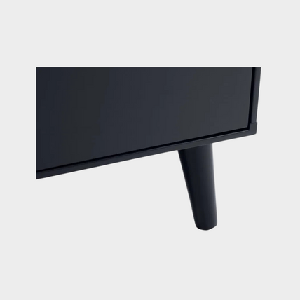 Alicia Bedside 2 Drawer Anthracite