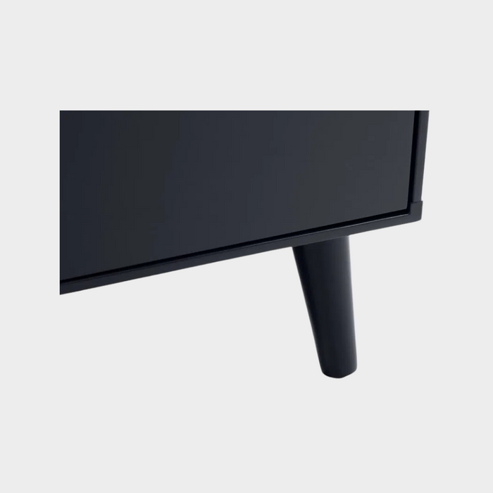 Alicia Bedside 2 Drawer Anthracite