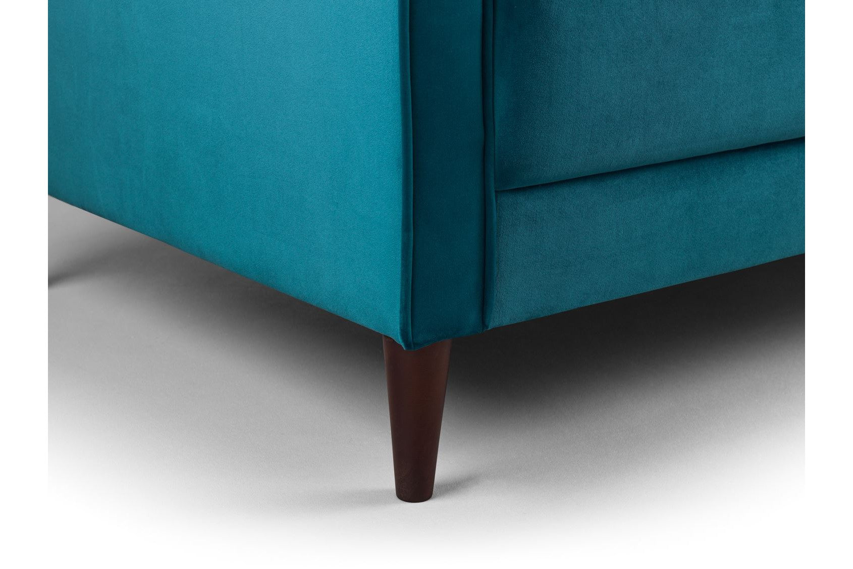 Harper Sofa Plush Teal 3 Seater