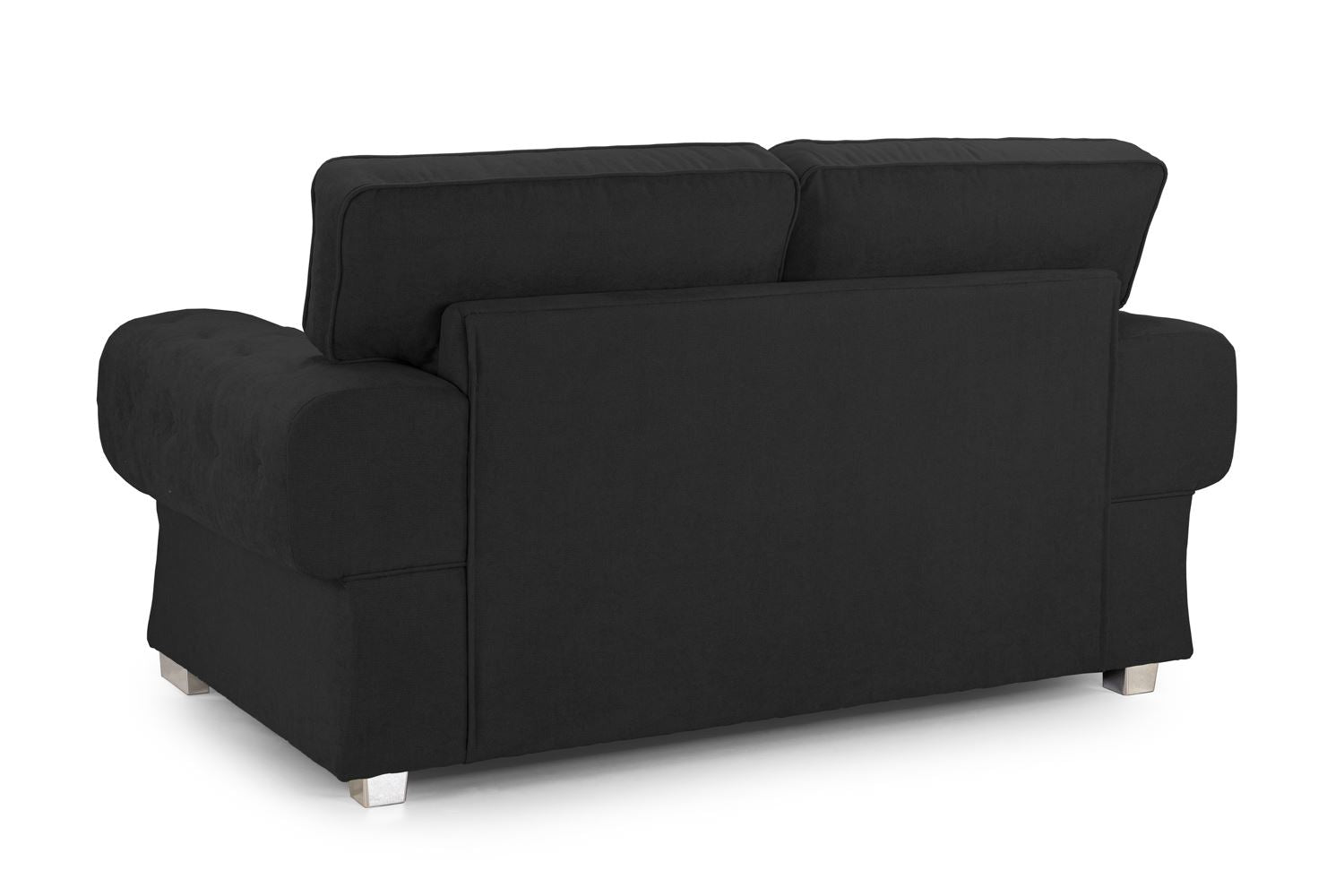 Verona Fullback Sofa Black 2 Seater