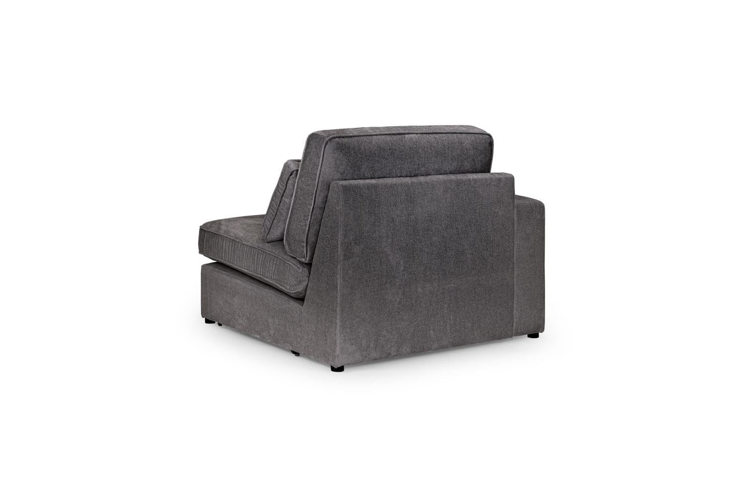 Kiana Modular Sofa Grey Left Hand Arm Piece