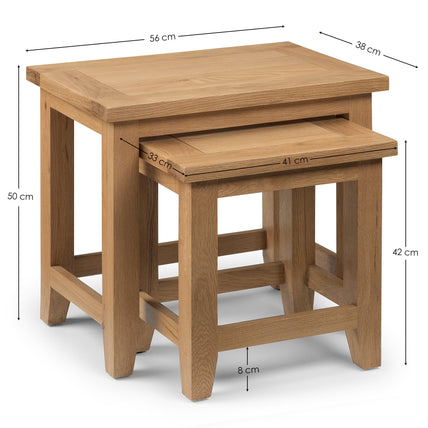 Alani Nest Of Tables Oak