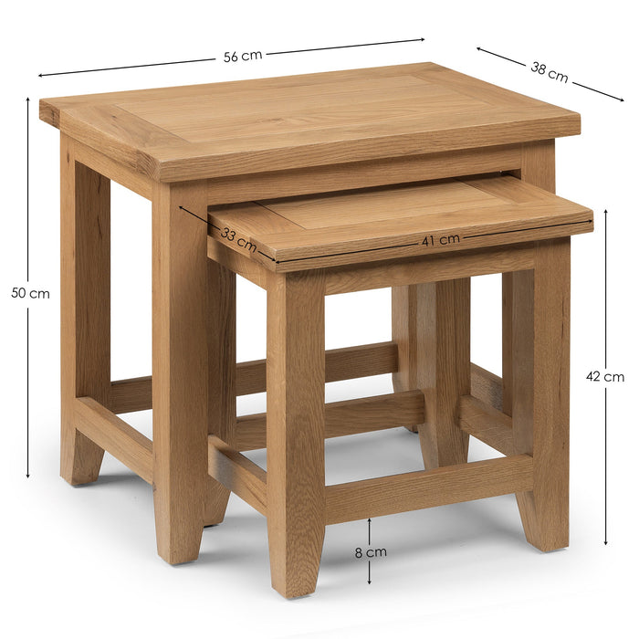 Alani Nest Of Tables Oak