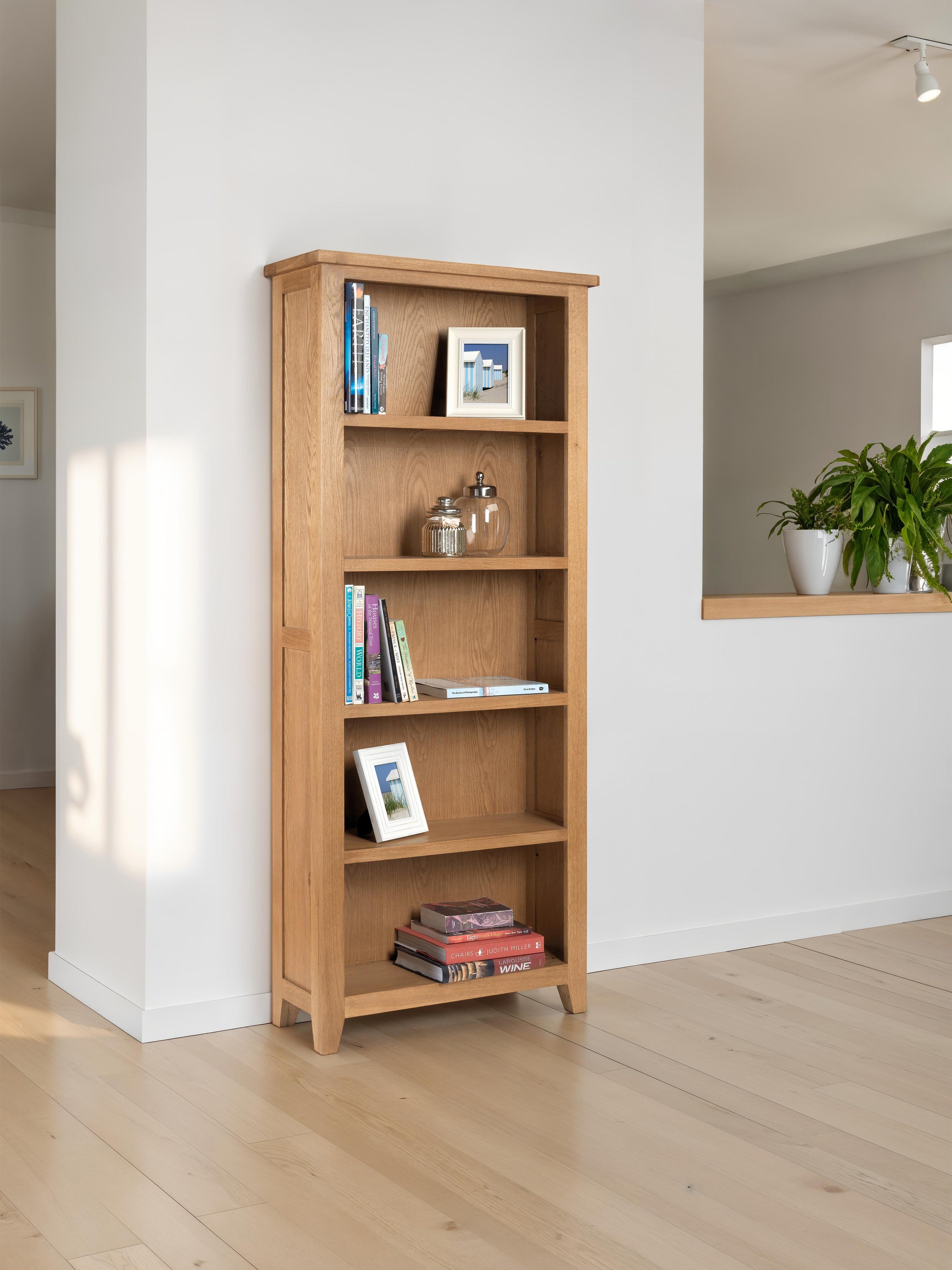 Alani Tall Bookcase Oak