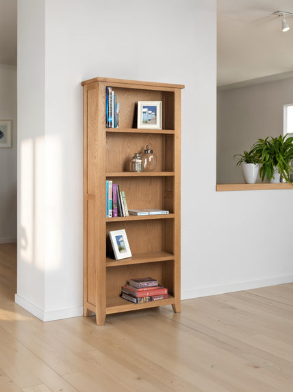 Alani Tall Bookcase Oak