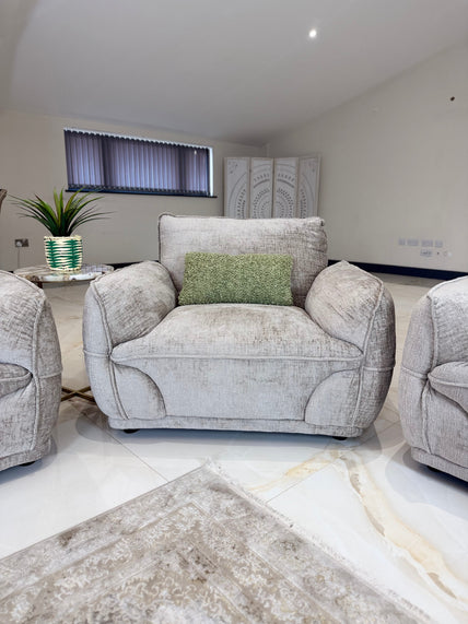 Marigold Sofa Beige Armchair