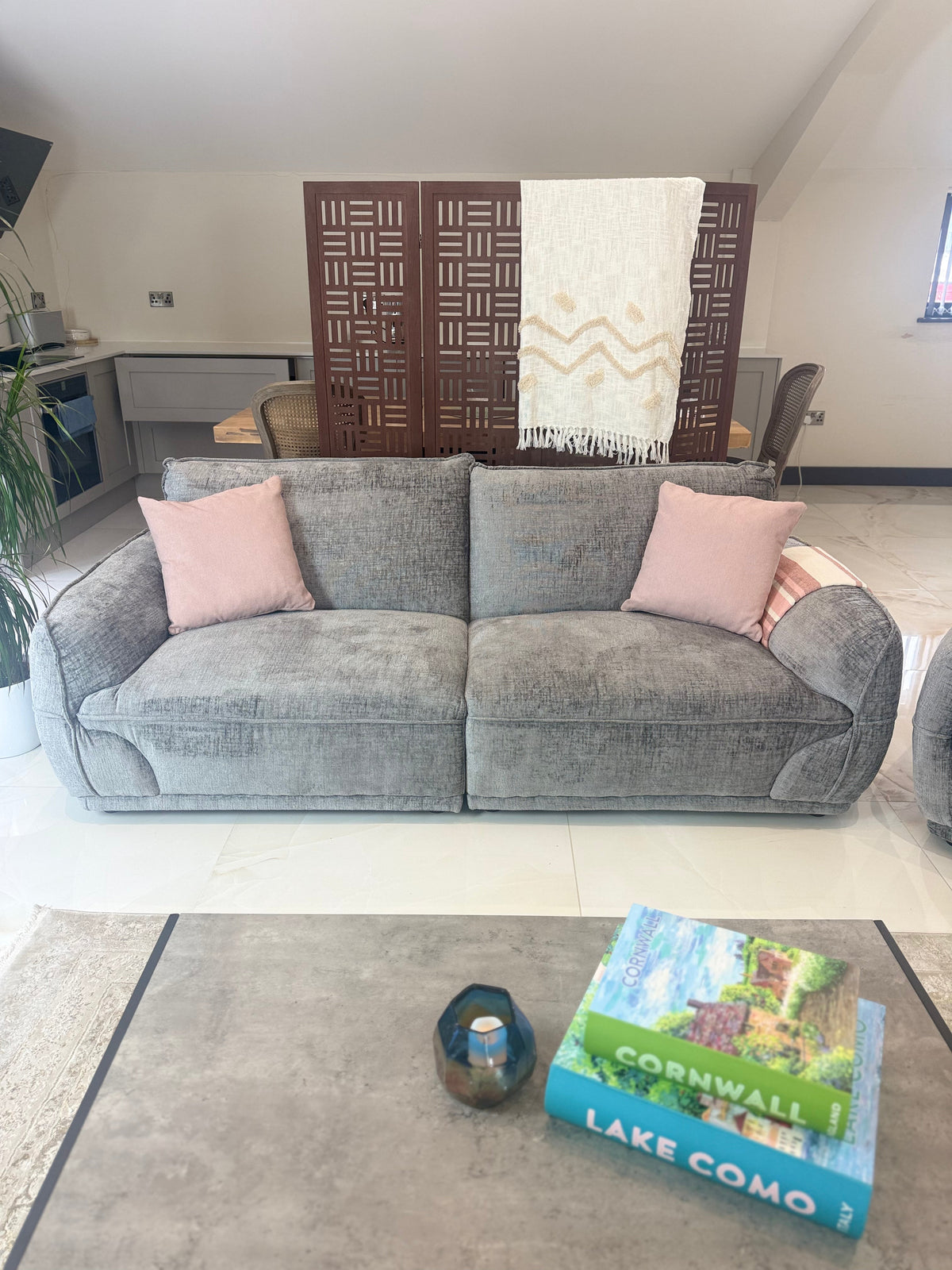 Marigold Sofa Grey 3 Seater