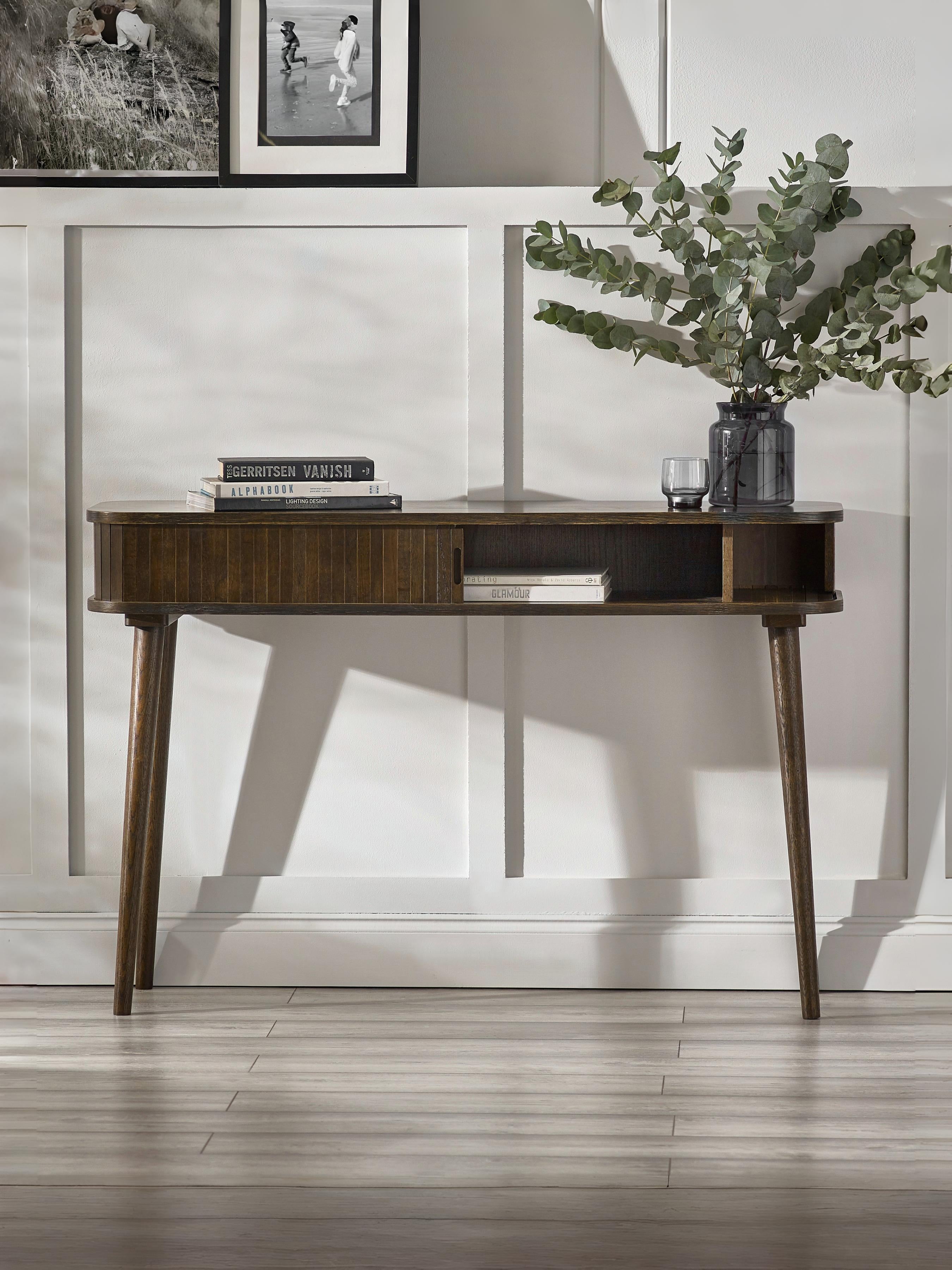 Annika Console Table Dark Brown