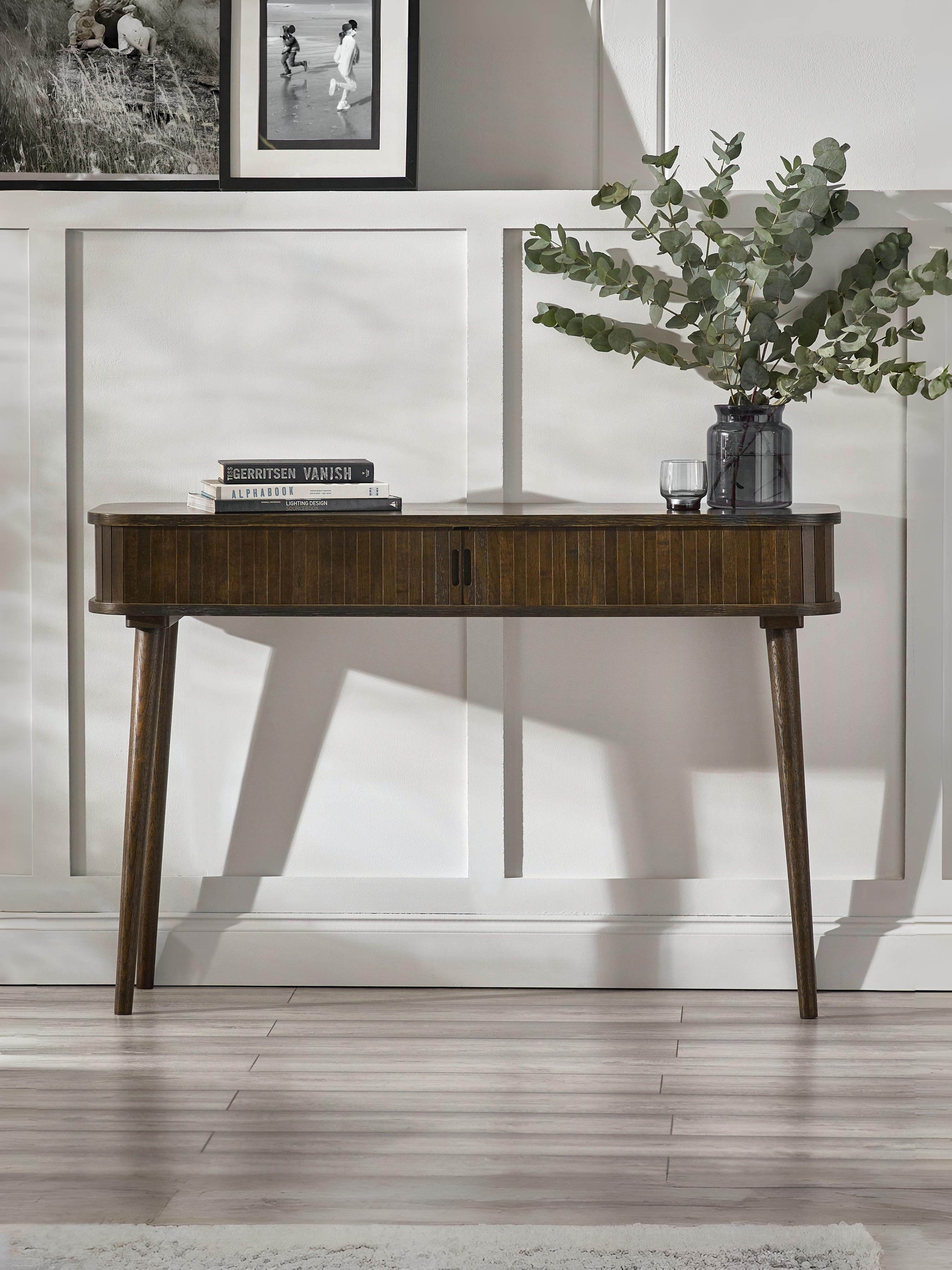 Annika Console Table Dark Brown