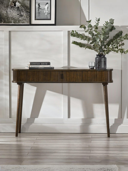Annika Console Table Dark Brown