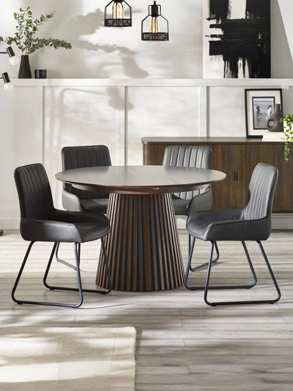 Annika Extending Dining Table Dark Brown