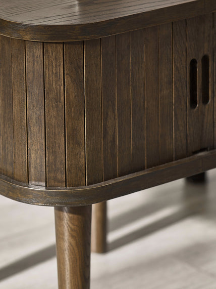 Annika Side Table Dark Brown