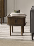 Annika Side Table Dark Brown