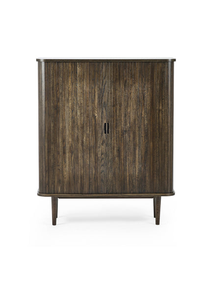 Annika Wine Cabinet Dark Brown