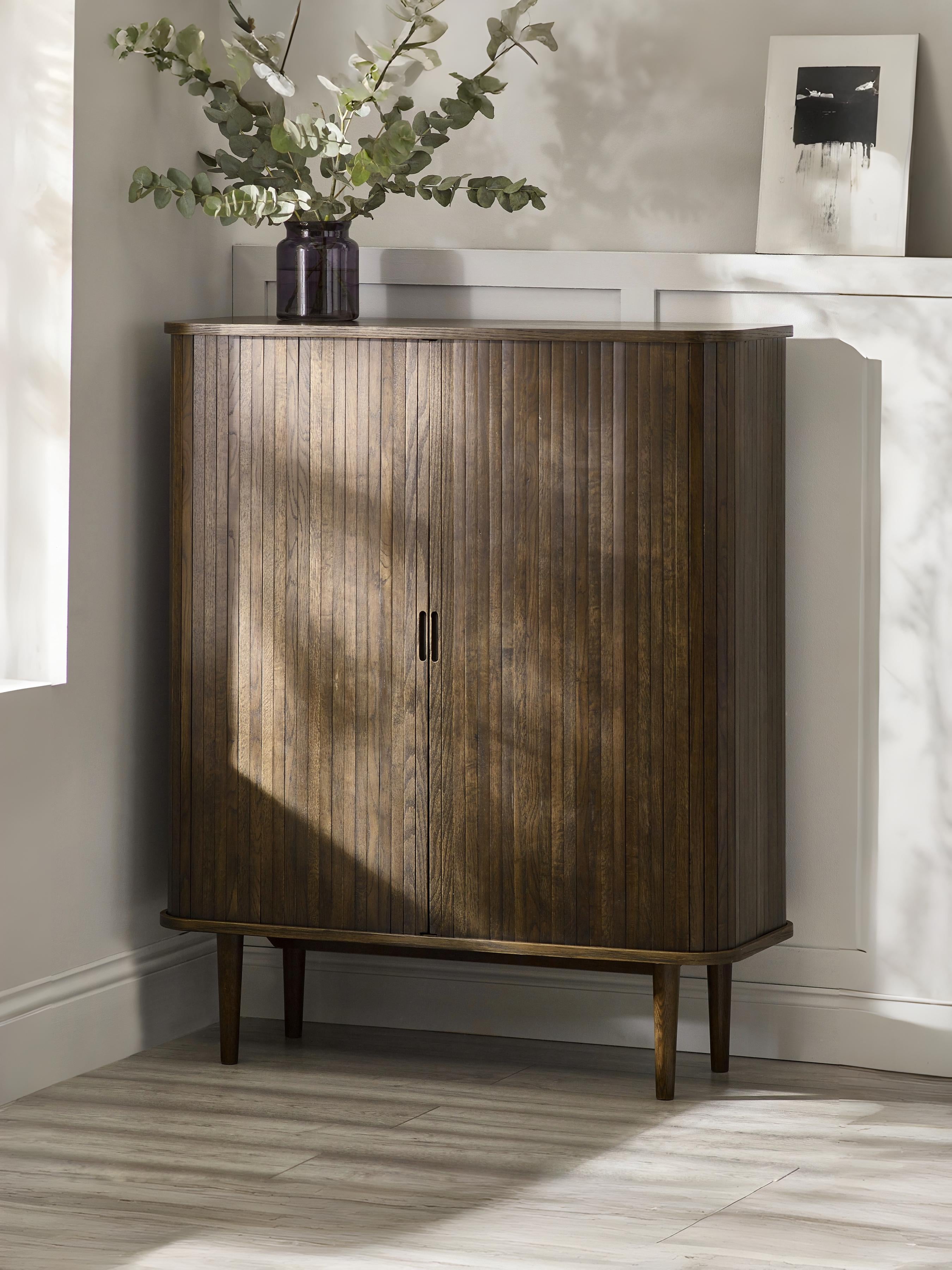 Annika Wine Cabinet Dark Brown
