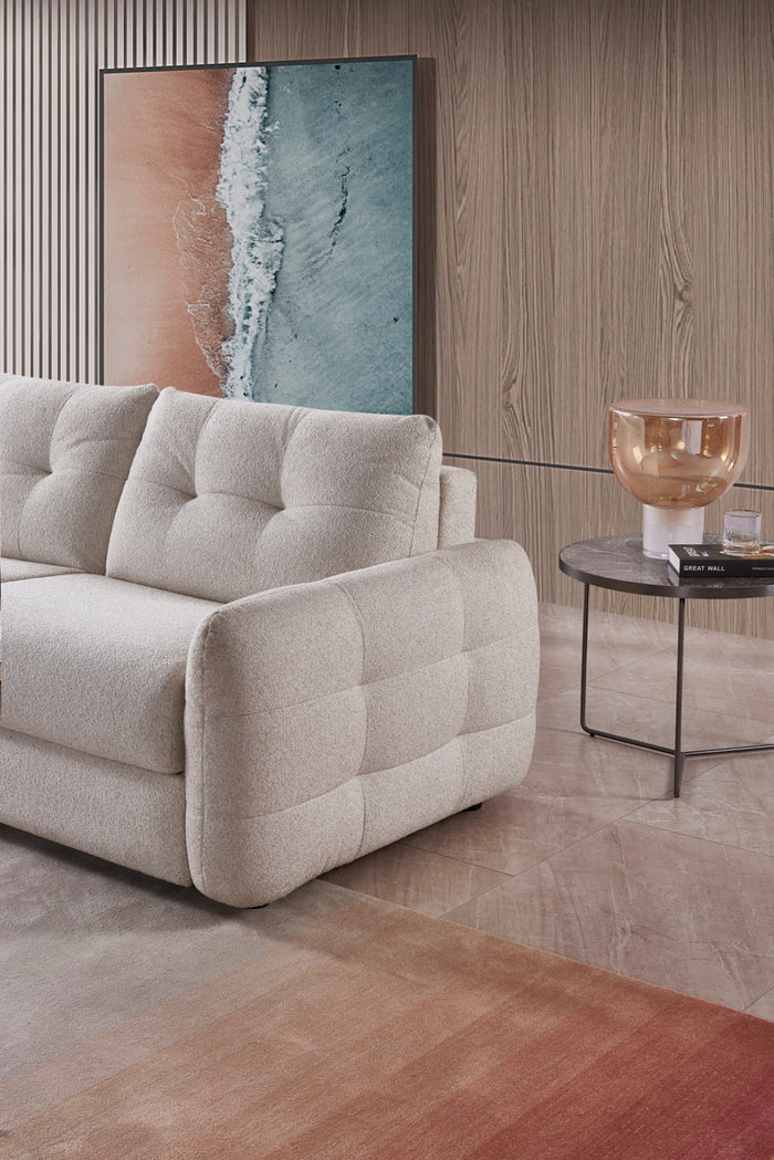 Athens Sofa Bed 3 Seater Beige