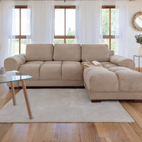 Azzuro Sofa Bed Mocha Universal Corner