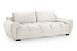 Azzuro Sofa Cream 3 Seater